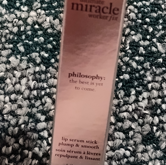 NWT!! PHILOSOPHY Miracle Lip Serum Stick Plump & Smooth.06oz - Picture 4 of 8